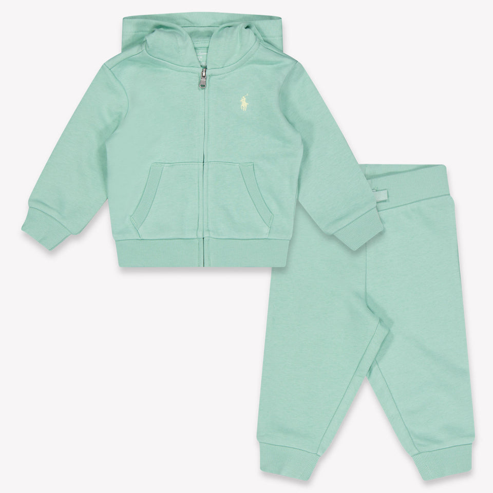 Ralph Lauren Baby Jongens Joggingpak In Licht Groen