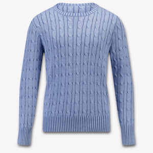 Ralph Lauren Kinder Jongens Trui In Licht Blauw