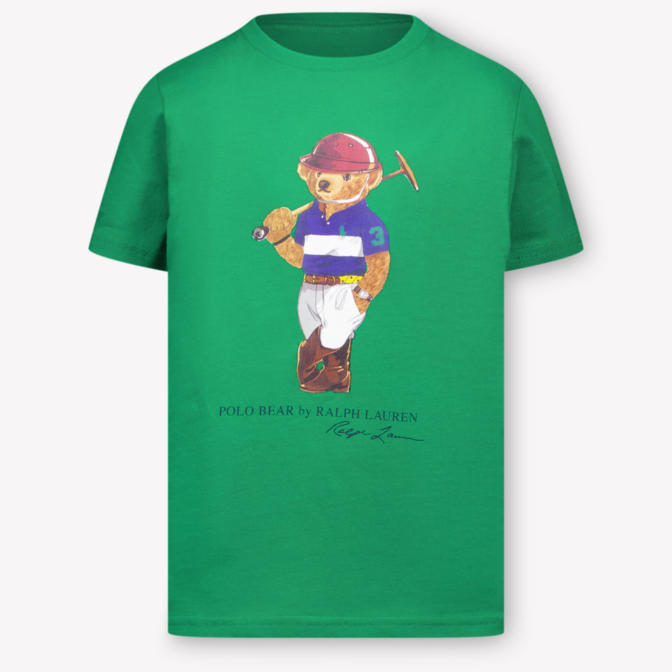 Ralph Lauren Kinder Jongens T-Shirt In Groen