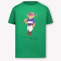 Ralph Lauren Kinder Jongens T-Shirt In Groen