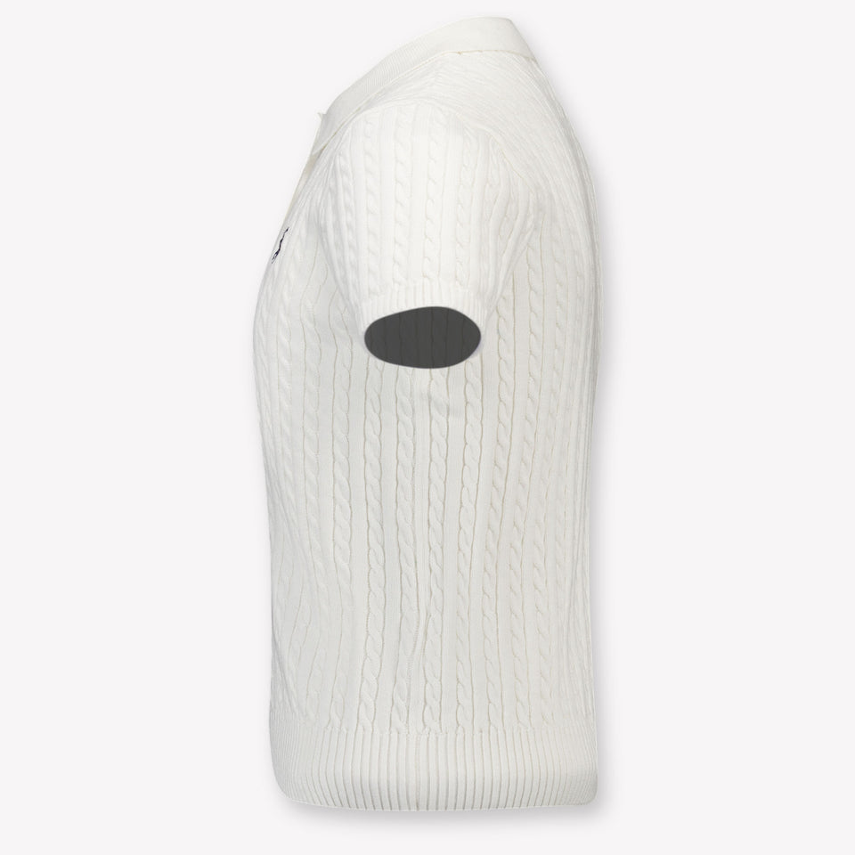 Ralph Lauren Kinder Meisjes Polo In Wit