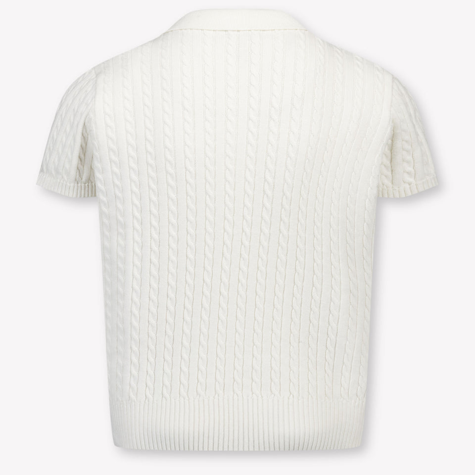 Ralph Lauren Kinder Meisjes Polo In Wit