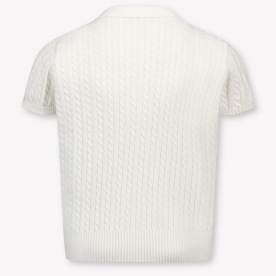 Ralph Lauren Kinder Meisjes Polo In Wit