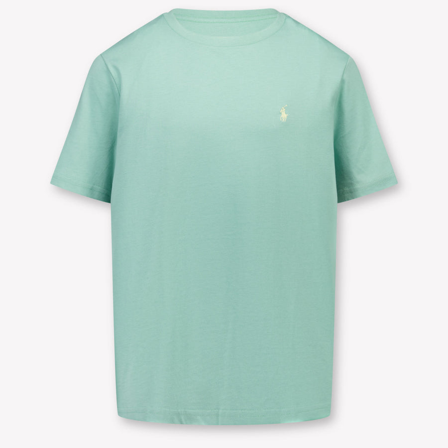 Ralph Lauren Kinder Jongens T-Shirt In Licht Groen