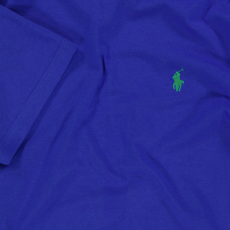 Ralph Lauren Kinder Jongens T-Shirt In Cobalt Blauw