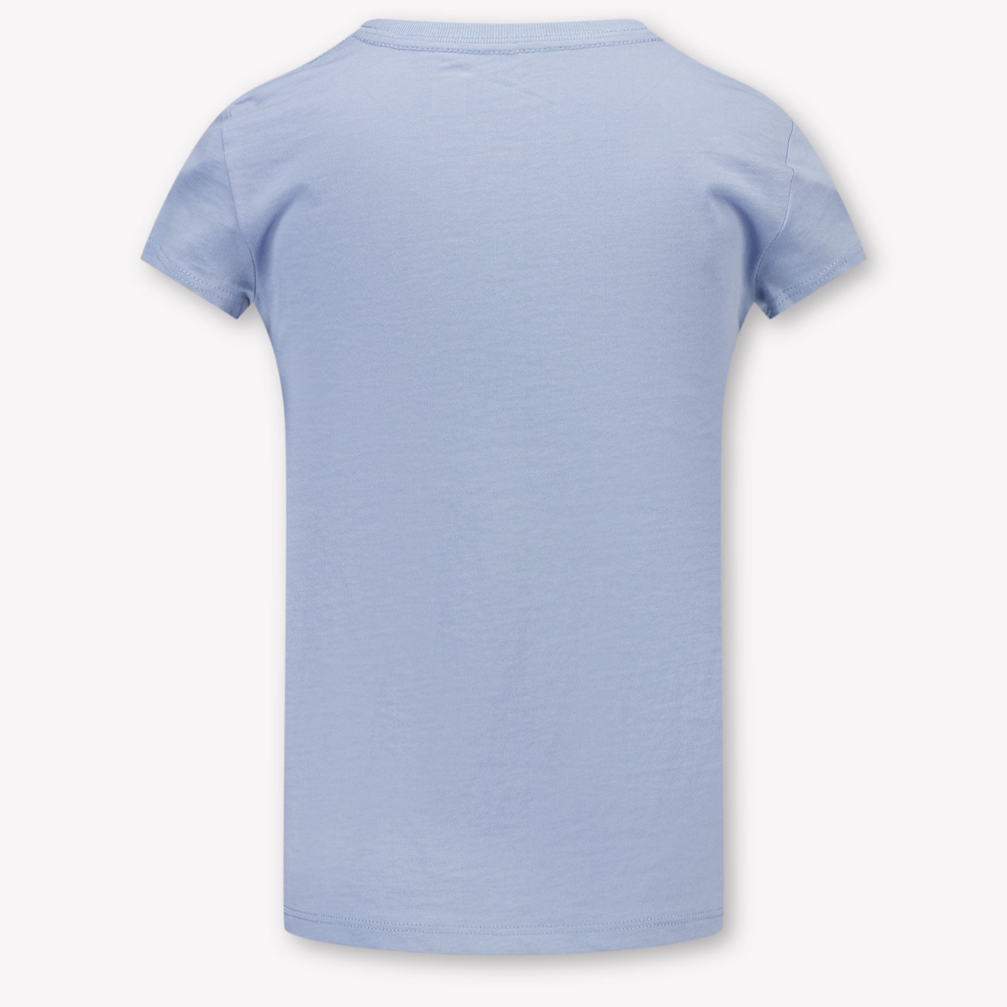 Ralph Lauren Kinder Meisjes T-Shirt In Licht Blauw