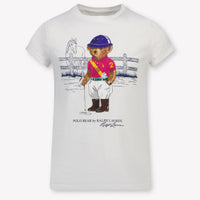 Ralph Lauren Kinder Jongens T-Shirt In Wit