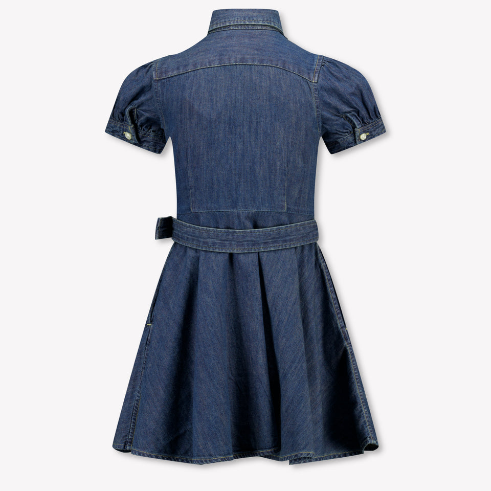 Ralph Lauren Kinder Meisjes Jurk In Jeans