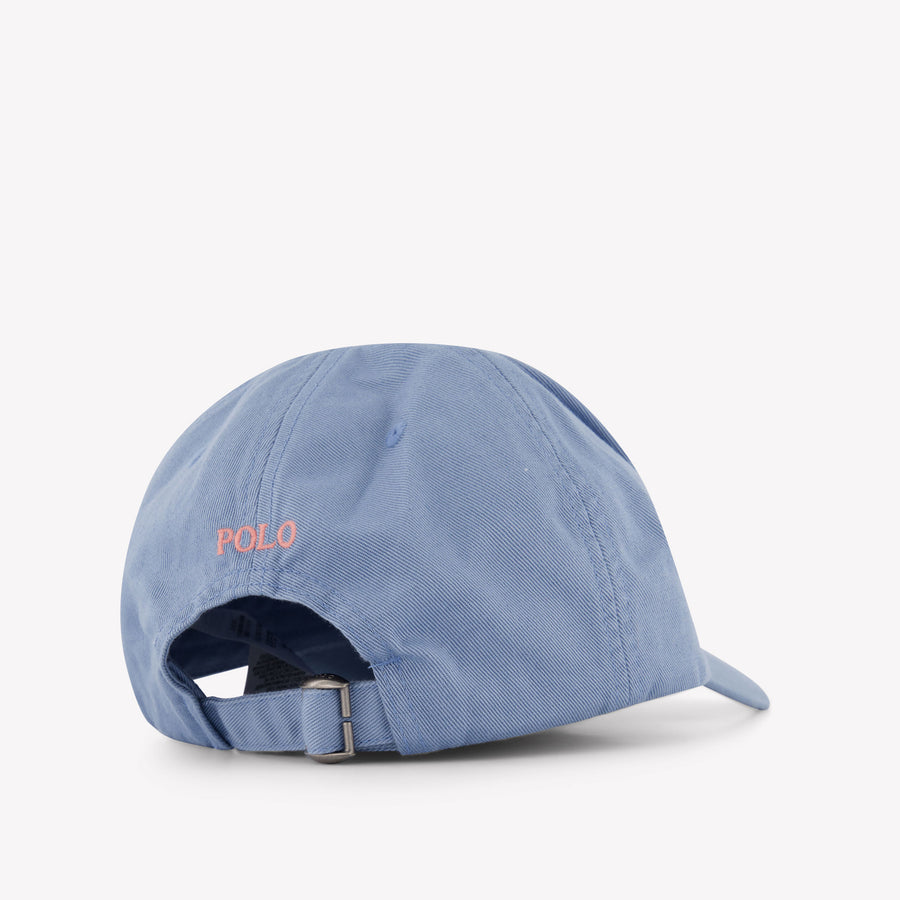 Ralph Lauren Kinder Jongens Pet In Licht Blauw