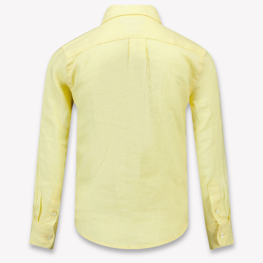 Ralph Lauren Kinder Jongens Blouse In Geel