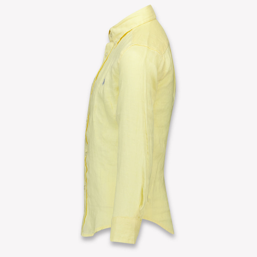 Ralph Lauren Kinder Jongens Blouse In Geel