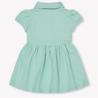 Ralph Lauren Baby Meisjes Jurk In Licht Groen