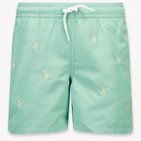 Ralph Lauren Kinder Jongens Zwemkleding In Licht Groen