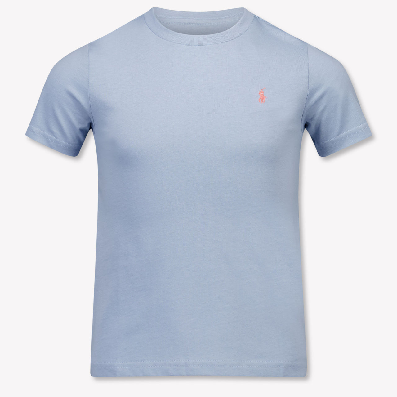 Ralph Lauren Kinder Jongens T-Shirt In Licht Blauw