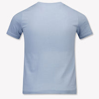 Ralph Lauren Kinder Jongens T-Shirt In Licht Blauw