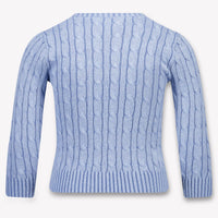 Ralph Lauren Kinder Jongens Trui In Licht Blauw