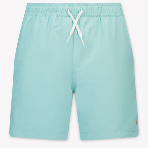 Ralph Lauren Kinder Jongens Zwemkleding In Turquoise