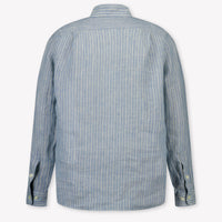 Ralph Lauren Kinder Jongens Blouse In Licht Blauw