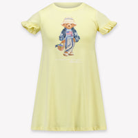 Ralph Lauren Kinder Meisjes Jurk In Geel