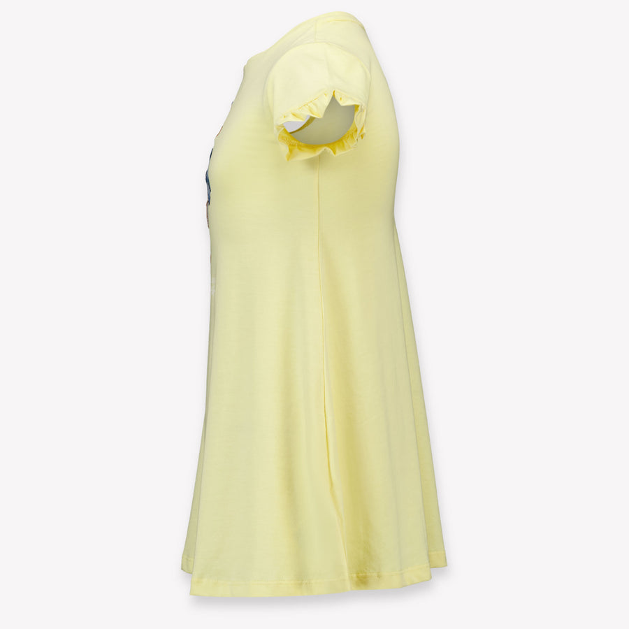 Ralph Lauren Kinder Meisjes Jurk In Geel