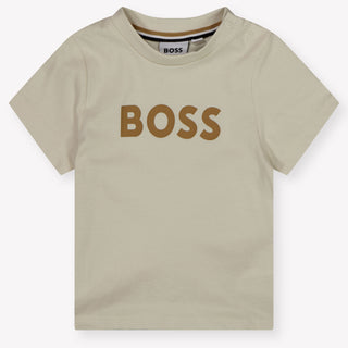 Boss Baby Jongens T-Shirt In Beige