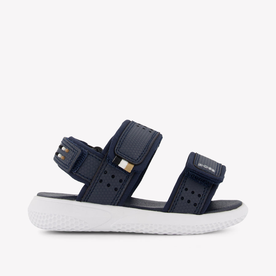 Boss Kinder Jongens Sandalen In Navy