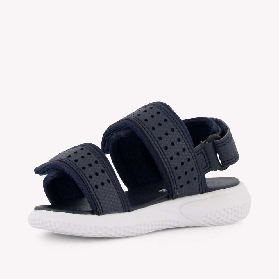 Boss Jongens Sandalen In Navy