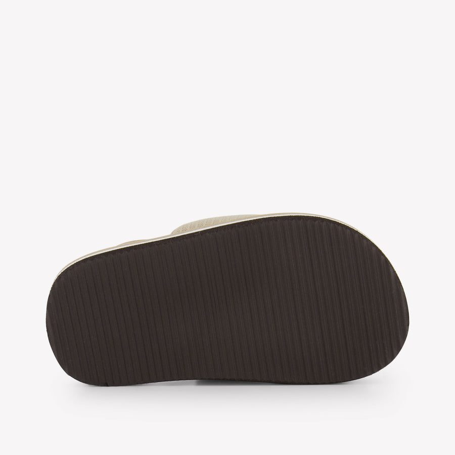 Boss Jongens Slippers In Beige