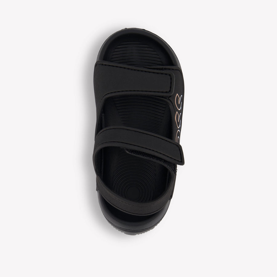 Boss Jongens Sandalen In Zwart
