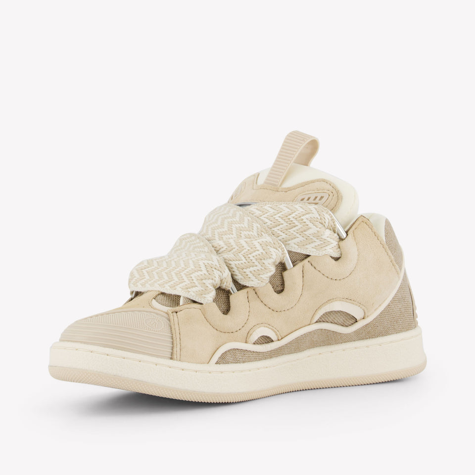 Lanvin Unisex Sneakers In Beige