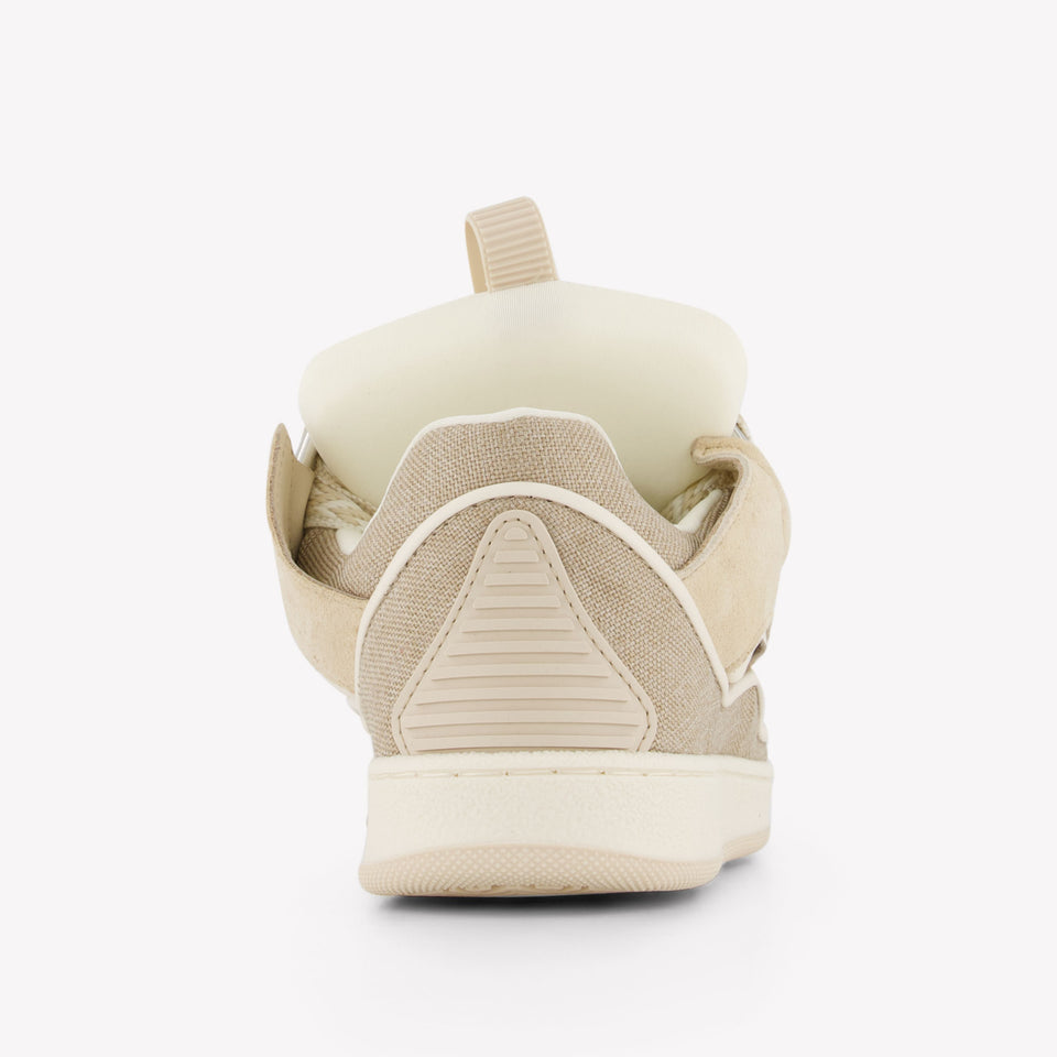 Lanvin Unisex Sneakers In Beige