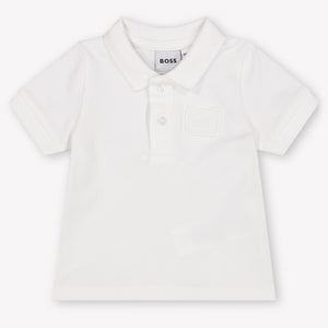 Boss Baby Jongens Polo In Wit