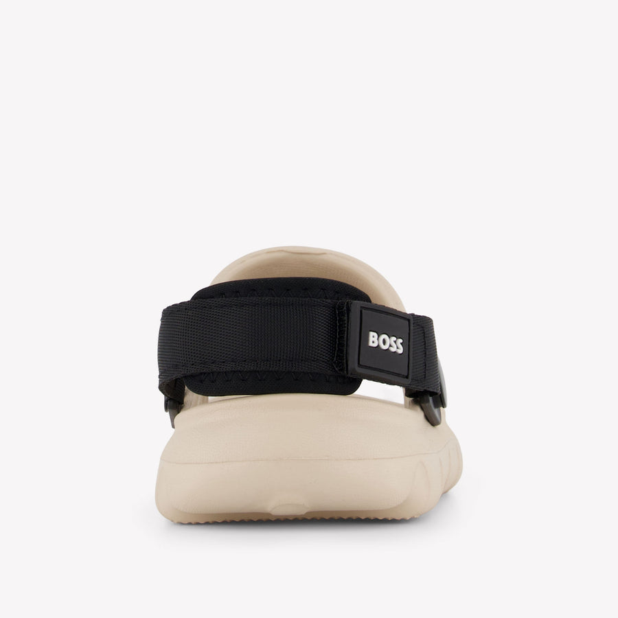 Boss Jongens Sandalen In Beige