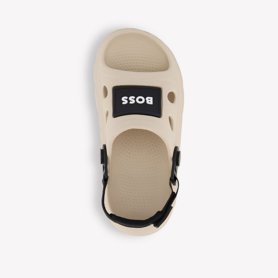 Boss Jongens Sandalen In Beige