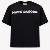Marc Jacobs Kinder Unisex T-Shirt In Zwart