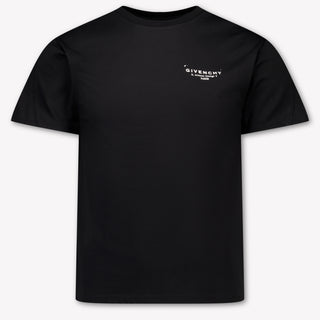 Givenchy Kinder Jongens T-Shirt In Zwart