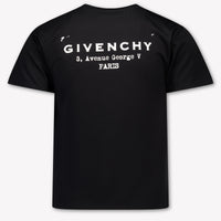 Givenchy Kinder Jongens T-Shirt In Zwart