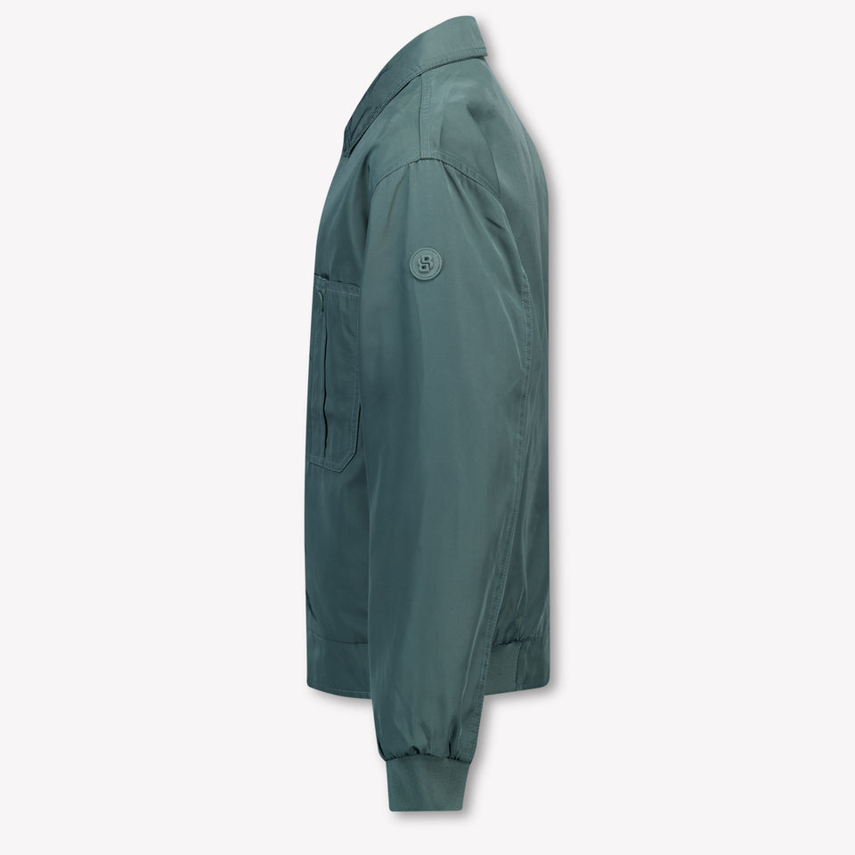 Boss Kinder Jongens Zomerjas In Groen