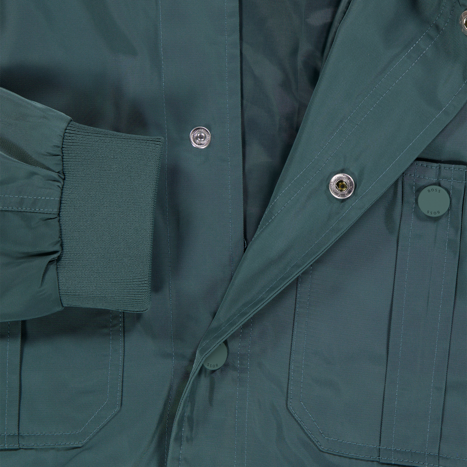 Boss Kinder Jongens Zomerjas In Groen