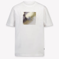Boss Kinder Jongens T-Shirt In Wit