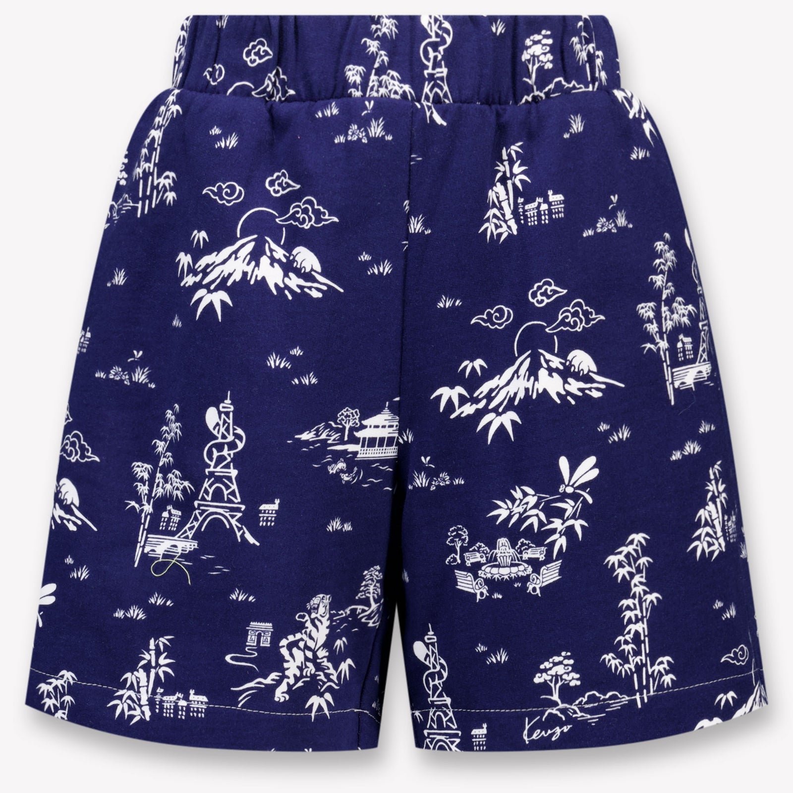 Kenzo Kids Kinder Jongens Shorts In Navy