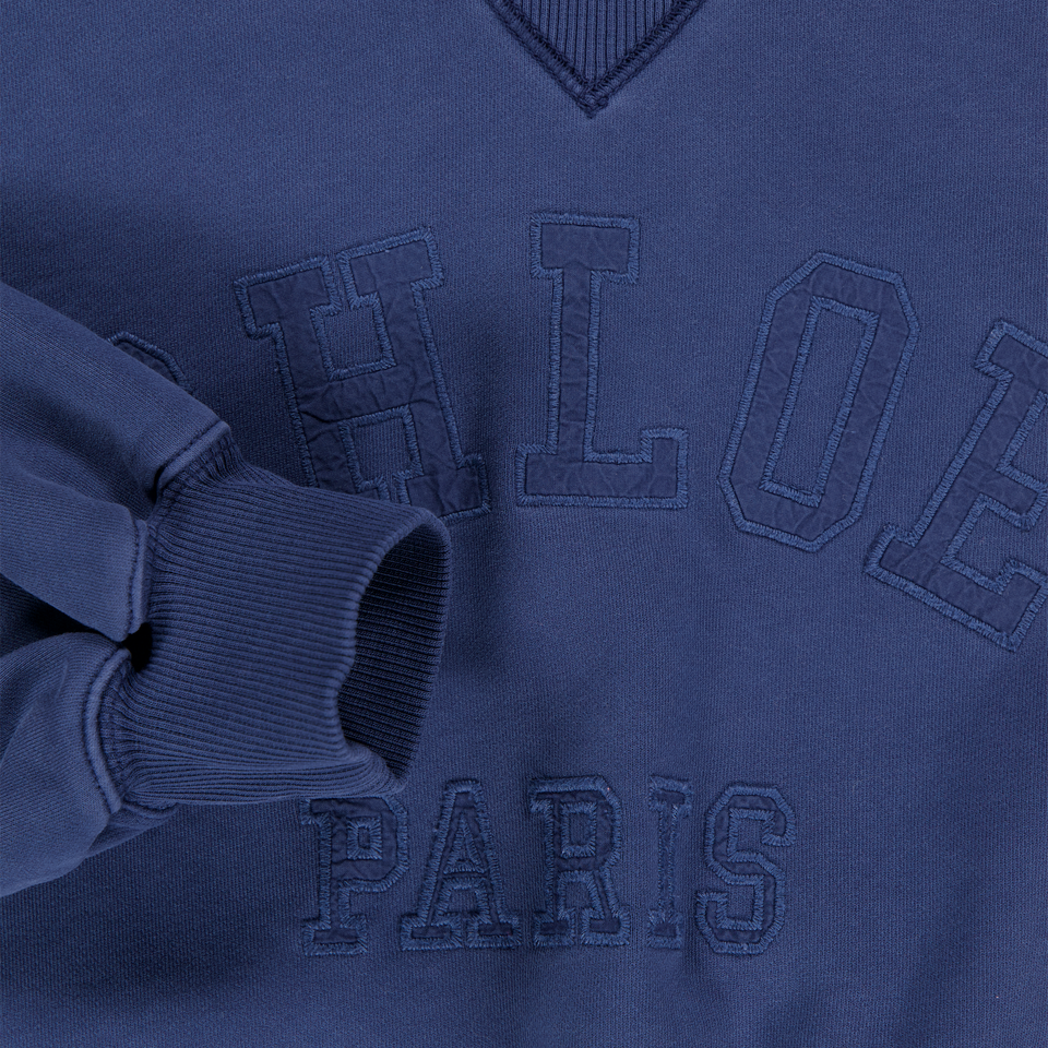 Chloe Kinder Meisjes Trui In Blauw