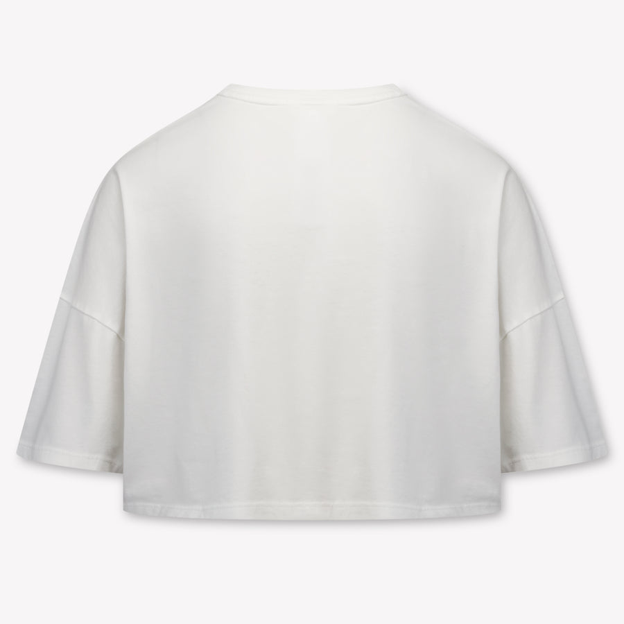 Chloe Kinder Meisjes T-Shirt In Wit
