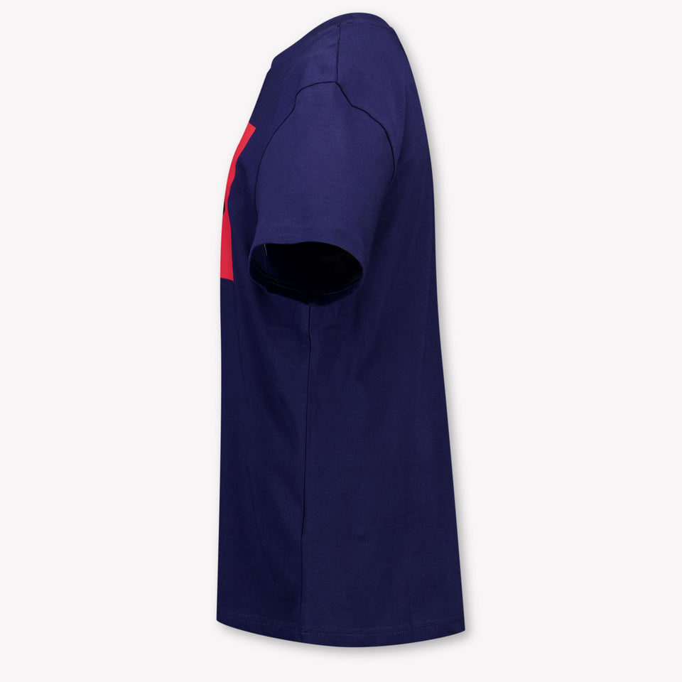 HUGO Kinder Jongens T-Shirt In Navy