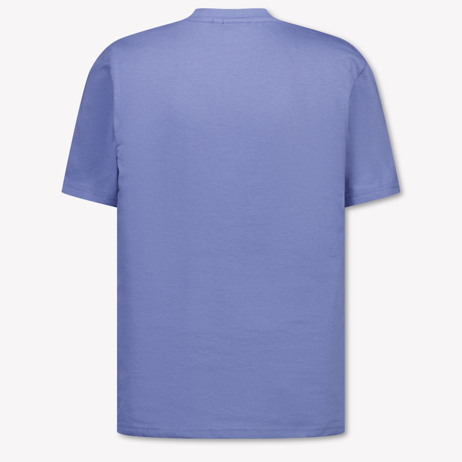 Boss Kinder Jongens T-Shirt In Blauw