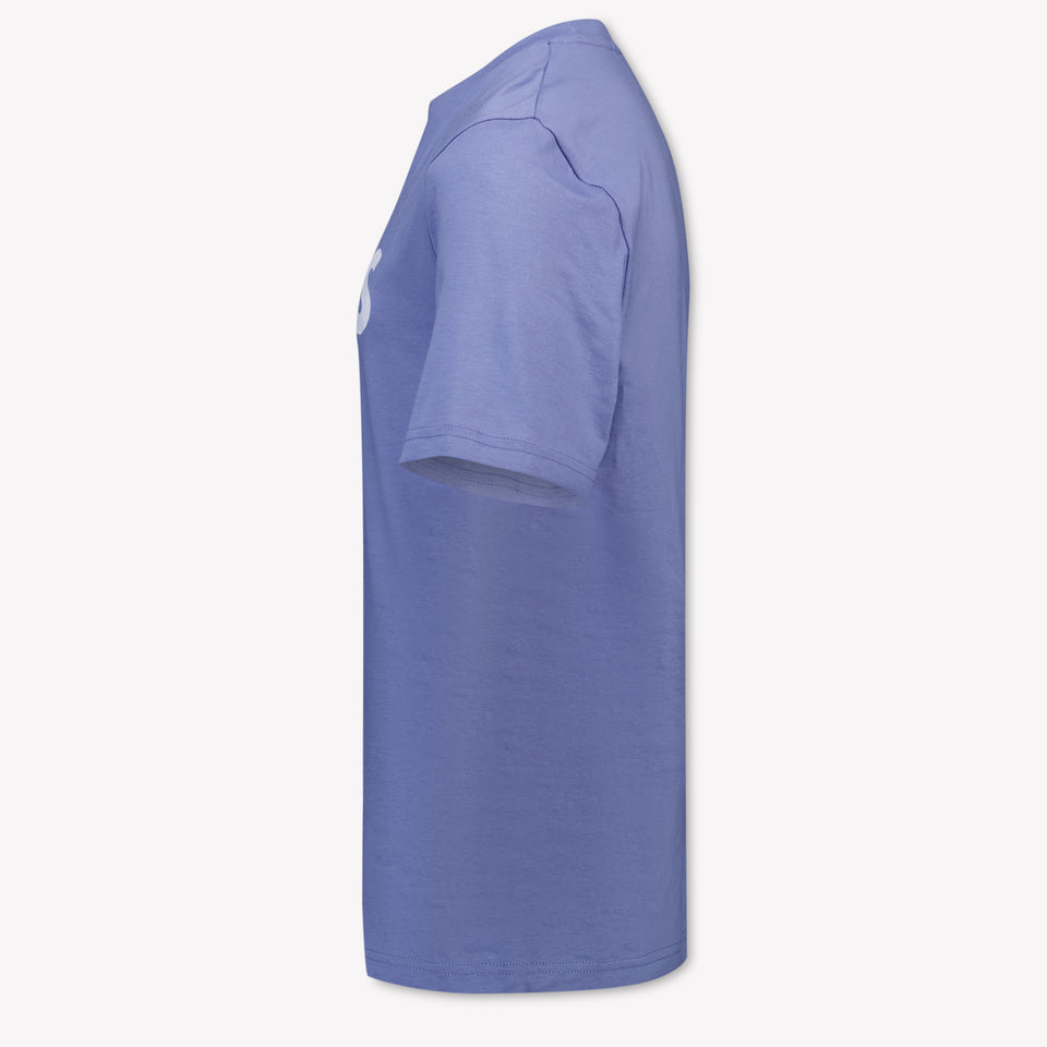 Boss Kinder Jongens T-Shirt In Blauw