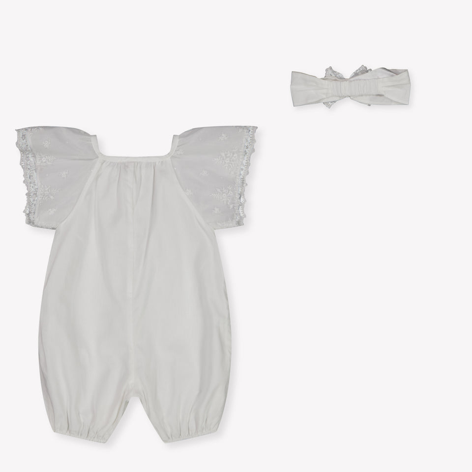 Chloe Baby Meisjes Setje In Wit