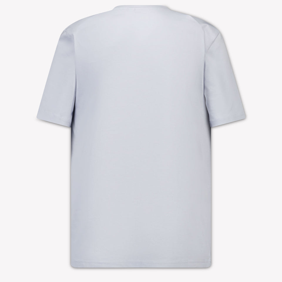 Boss Kinder Jongens T-Shirt In Licht Blauw
