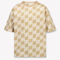 HUGO Kinder Jongens T-Shirt In Beige