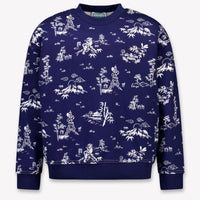 Kenzo Kids Kinder Jongens Trui In Navy